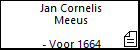 Jan Cornelis Meeus