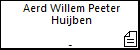 Aerd Willem Peeter Huijben