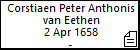 Corstiaen Peter Anthonis van Eethen