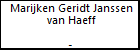 Marijken Geridt Janssen van Haeff