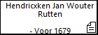 Hendricxken Jan Wouter Rutten