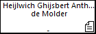 Heijlwich Ghijsbert Anthonis Ghijsberts de Molder