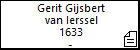 Gerit Gijsbert van Ierssel