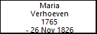 Maria Verhoeven