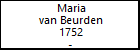 Maria van Beurden