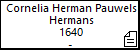 Cornelia Herman Pauwels Hermans