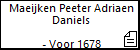 Maeijken Peeter Adriaen Daniels
