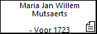 Maria Jan Willem Mutsaerts