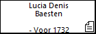 Lucia Denis Baesten