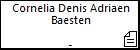Cornelia Denis Adriaen Baesten