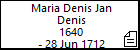 Maria Denis Jan Denis