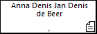 Anna Denis Jan Denis de Beer