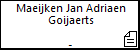 Maeijken Jan Adriaen Goijaerts