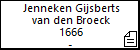 Jenneken Gijsberts van den Broeck
