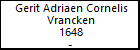 Gerit Adriaen Cornelis Vrancken