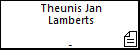 Theunis Jan Lamberts