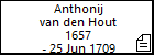 Anthonij van den Hout