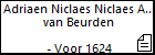Adriaen Niclaes Niclaes Antonis van Beurden