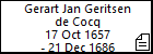 Gerart Jan Geritsen de Cocq