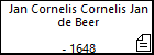 Jan Cornelis Cornelis Jan de Beer