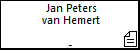Jan Peters van Hemert