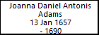 Joanna Daniel Antonis Adams