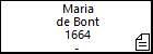 Maria de Bont