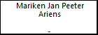 Mariken Jan Peeter Ariens