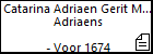 Catarina Adriaen Gerit Meus Adriaens