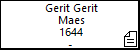 Gerit Gerit Maes