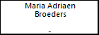 Maria Adriaen Broeders