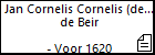 Jan Cornelis Cornelis (de jonge) de Beir