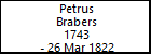 Petrus Brabers