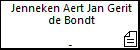 Jenneken Aert Jan Gerit de Bondt