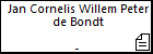 Jan Cornelis Willem Peter de Bondt