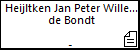 Heijltken Jan Peter Willems de Bondt