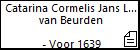 Catarina Cormelis Jans Lambrecht van Beurden