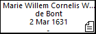 Marie Willem Cornelis Willem de Bont