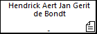 Hendrick Aert Jan Gerit de Bondt