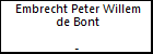 Embrecht Peter Willem de Bont