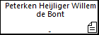 Peterken Heijliger Willem de Bont