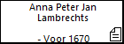 Anna Peter Jan Lambrechts