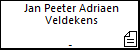 Jan Peeter Adriaen Veldekens