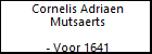 Cornelis Adriaen Mutsaerts