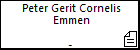 Peter Gerit Cornelis Emmen