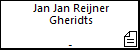 Jan Jan Reijner Gheridts