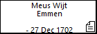 Meus Wijt Emmen