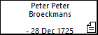 Peter Peter Broeckmans