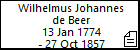 Wilhelmus Johannes de Beer