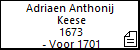 Adriaen Anthonij  Keese